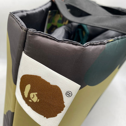 【中古品】 A BATHING APE アベイシングエイプ LEISURE SHEET レジャー シート 208-260910-cs-08-izu カラー：グリーン系 万代Net店