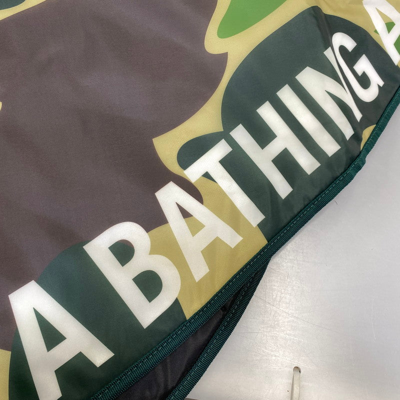 【中古品】 A BATHING APE アベイシングエイプ LEISURE SHEET レジャー シート 208-260910-cs-08-izu カラー：グリーン系 万代Net店
