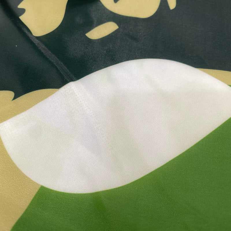 【中古品】 A BATHING APE アベイシングエイプ LEISURE SHEET レジャー シート 208-260910-cs-08-izu カラー：グリーン系 万代Net店