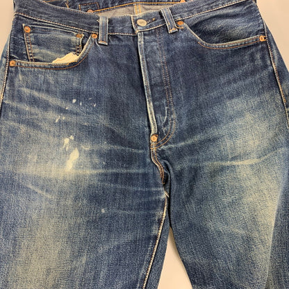 【中古品】【メンズ】 LEVI'S VINTAGE CLOTHING 37501 刻印J22 BIG-E 1937年モデル 501XX 復刻 日本製 2001年製 00S DENIM PANTS デニム パンツ 157-260909-cs-05-izu サイズ：34×36 カラー：インディゴ 万代Net店