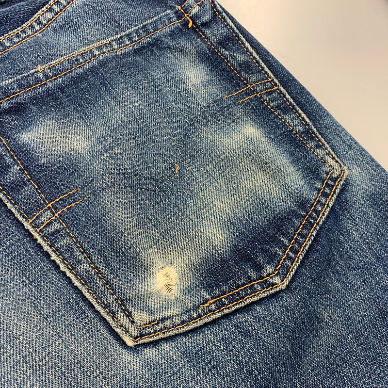 【中古品】【メンズ】 LEVI'S VINTAGE CLOTHING 37501 刻印J22 BIG-E 1937年モデル 501XX 復刻 日本製 2001年製 00S DENIM PANTS デニム パンツ 157-260909-cs-05-izu サイズ：34×36 カラー：インディゴ 万代Net店