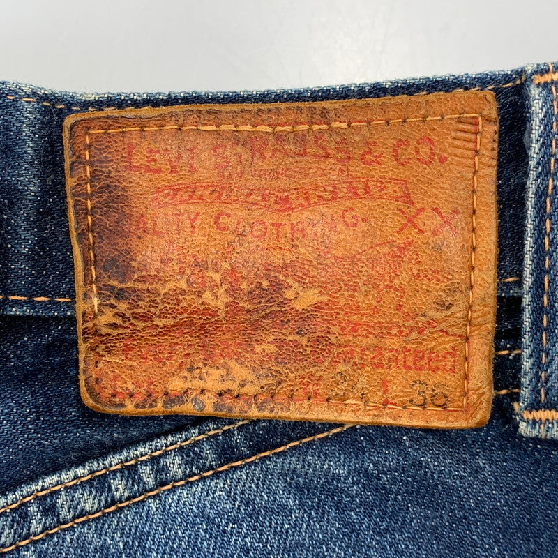 【中古品】【メンズ】 LEVI'S VINTAGE CLOTHING 37501 刻印J22 BIG-E 1937年モデル 501XX 復刻 日本製 2001年製 00S DENIM PANTS デニム パンツ 157-260909-cs-05-izu サイズ：34×36 カラー：インディゴ 万代Net店