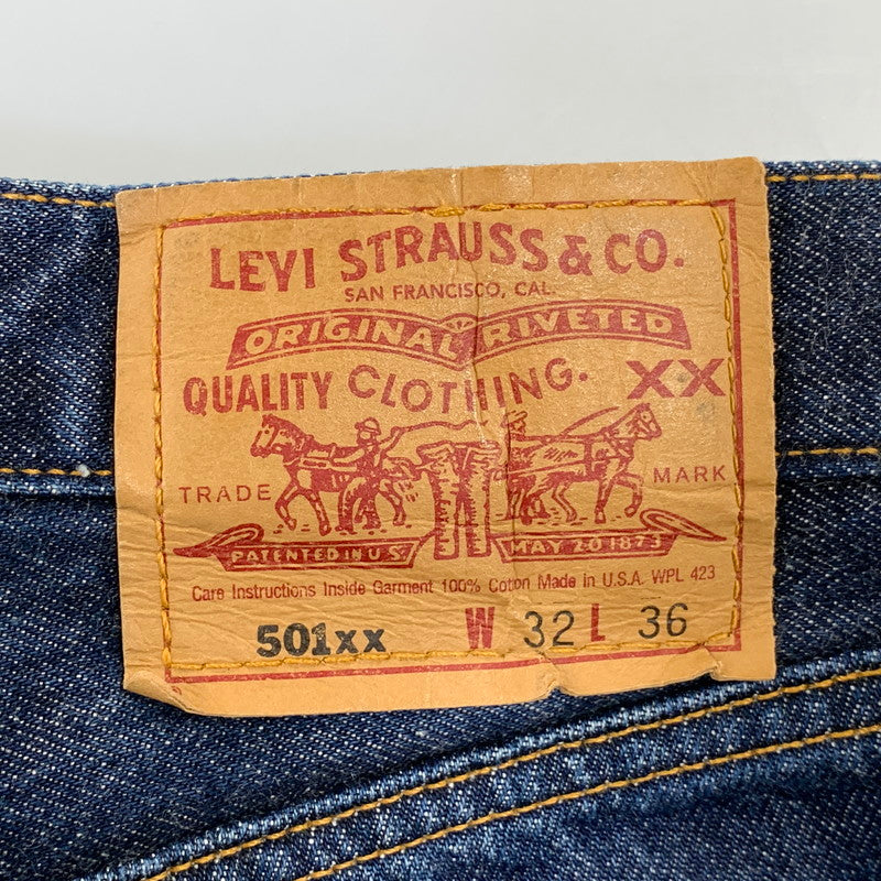 【中古品】【メンズ】 LEVI'S リーバイス 刻印553 米国製 1998年製 90S 501XX DENIM PANTS デニム パンツ ボトムス ズボン 157-260909-cs-06-izu サイズ：W32L36 カラー：インディゴ 万代Net店