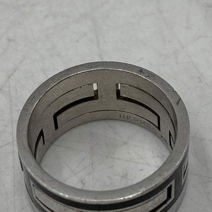 【中古品】【メンズ/レディース】 HERMES エルメス A・D AG925 ムーブアッシュリング アクセサリー 192-260910-cs-04-izu サイズ：50 カラー：シルバー 万代Net店