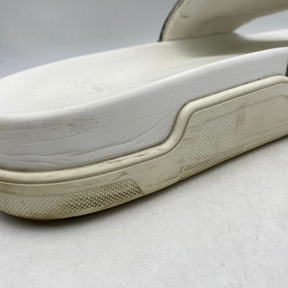 【現状渡し品】【メンズ】 CHRISTIAN LOUBOUTIN クリスチャンルブタン POOL FUN SLIDE SANDAL プール ファン スライド サンダル シューズ 靴 183-260910-cs-03-izu サイズ：41 1/2 カラー：ホワイト×インディゴ 万代Net店