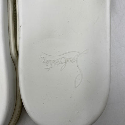 【現状渡し品】【メンズ】 CHRISTIAN LOUBOUTIN クリスチャンルブタン POOL FUN SLIDE SANDAL プール ファン スライド サンダル シューズ 靴 183-260910-cs-03-izu サイズ：41 1/2 カラー：ホワイト×インディゴ 万代Net店