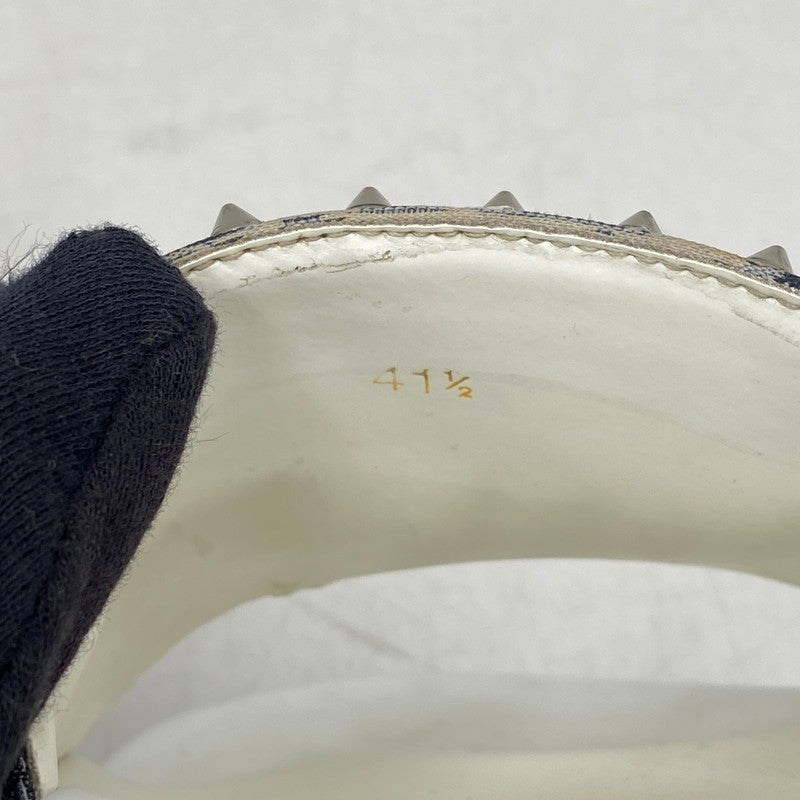 【現状渡し品】【メンズ】 CHRISTIAN LOUBOUTIN クリスチャンルブタン POOL FUN SLIDE SANDAL プール ファン スライド サンダル シューズ 靴 183-260910-cs-03-izu サイズ：41 1/2 カラー：ホワイト×インディゴ 万代Net店