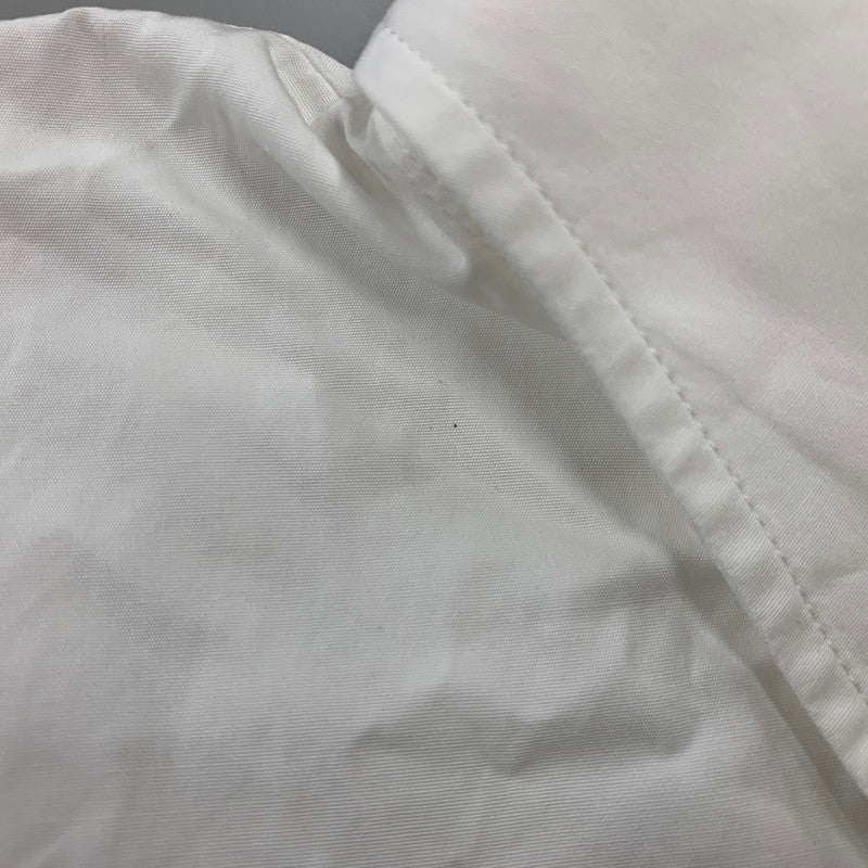 【中古品】【メンズ】 BALENCIAGA バレンシアガ 556878 BACK LOGO LS BD SHIRT バック ロゴ ロングスリーブ ボタンダウン シャツ トップス 長袖 141-260923-cs-03-izu サイズ：36 カラー：ホワイト 万代Net店
