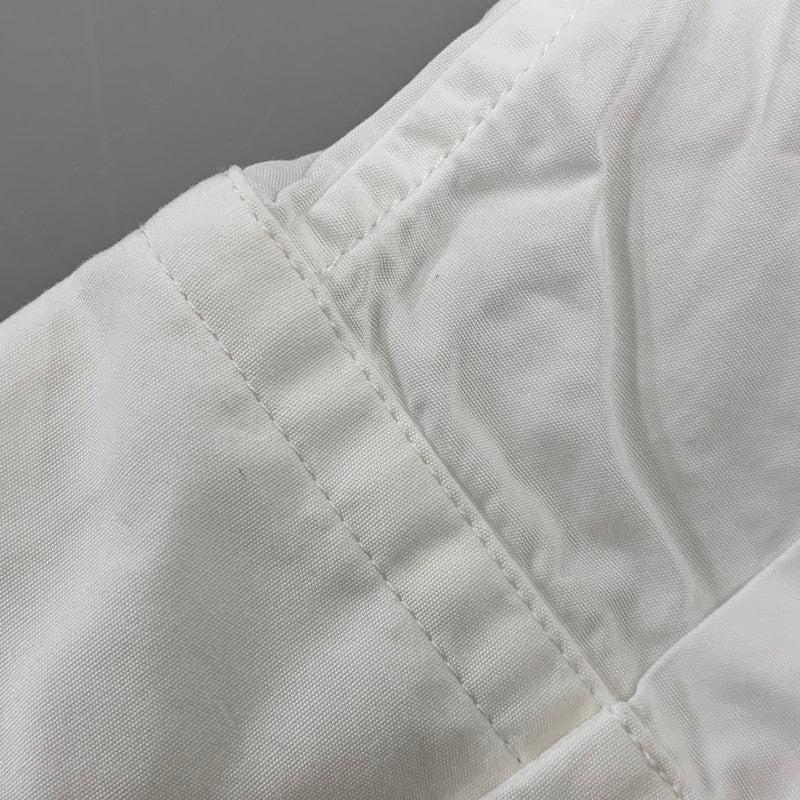 【中古品】【メンズ】 BALENCIAGA バレンシアガ 556878 BACK LOGO LS BD SHIRT バック ロゴ ロングスリーブ ボタンダウン シャツ トップス 長袖 141-260923-cs-03-izu サイズ：36 カラー：ホワイト 万代Net店