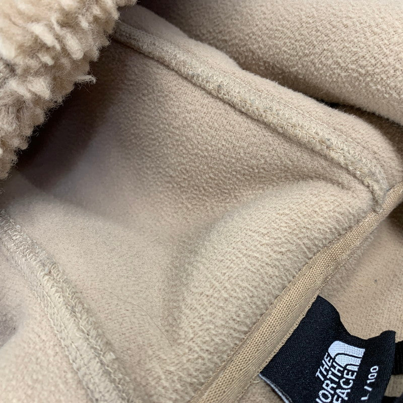 【中古品】【メンズ】 THE NORTH FACE ザ・ノースフェイス PLAY GREEN FLEECE HOODIE NJ4FM57C プレイ グリーン フリース フーディー ジャケット 144-260921-as-33-izu サイズ：100(L) カラー：ベージュ 万代Net店