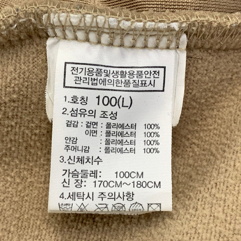【中古品】【メンズ】 THE NORTH FACE ザ・ノースフェイス PLAY GREEN FLEECE HOODIE NJ4FM57C プレイ グリーン フリース フーディー ジャケット 144-260921-as-33-izu サイズ：100(L) カラー：ベージュ 万代Net店
