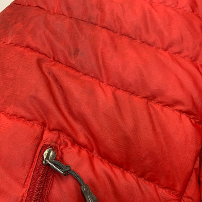 【現状渡し品】【メンズ】 patagonia パタゴニア DOWN SWEATER HOODY 84700FA12 ダウン セーター フーディー ジャケット 144-260921-as-32-izu サイズ：L カラー：レッド 万代Net店
