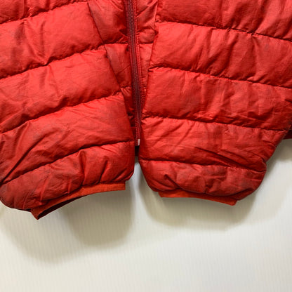 【現状渡し品】【メンズ】 patagonia パタゴニア DOWN SWEATER HOODY 84700FA12 ダウン セーター フーディー ジャケット 144-260921-as-32-izu サイズ：L カラー：レッド 万代Net店