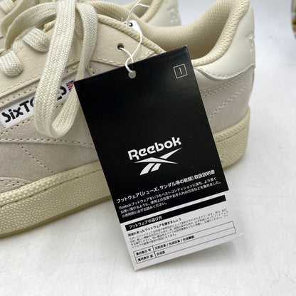 【中古美品】【メンズ】 REEBOK リーボック×SIXTONES ストーンズ P11230-2844 CLASSIC CLUB C 85 VINTAGE クラシック クラブ シー ビンテージ スニーカー シューズ 靴 162-260910-cs-02-izu サイズ：27cm カラー：クリーム 万代Net店