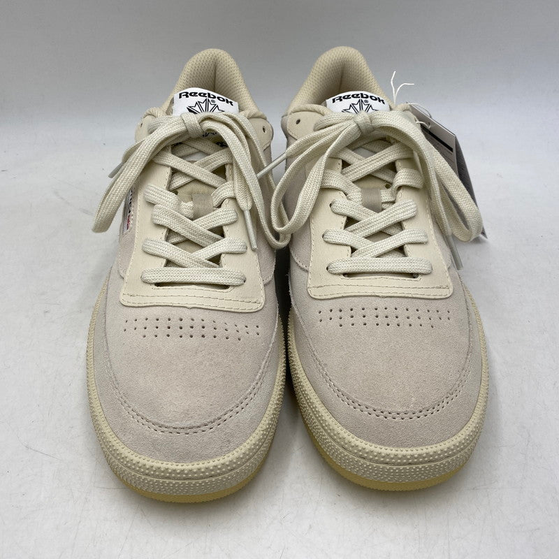 【中古美品】【メンズ】 REEBOK リーボック×SIXTONES ストーンズ P11230-2844 CLASSIC CLUB C 85 VINTAGE クラシック クラブ シー ビンテージ スニーカー シューズ 靴 162-260910-cs-02-izu サイズ：27cm カラー：クリーム 万代Net店