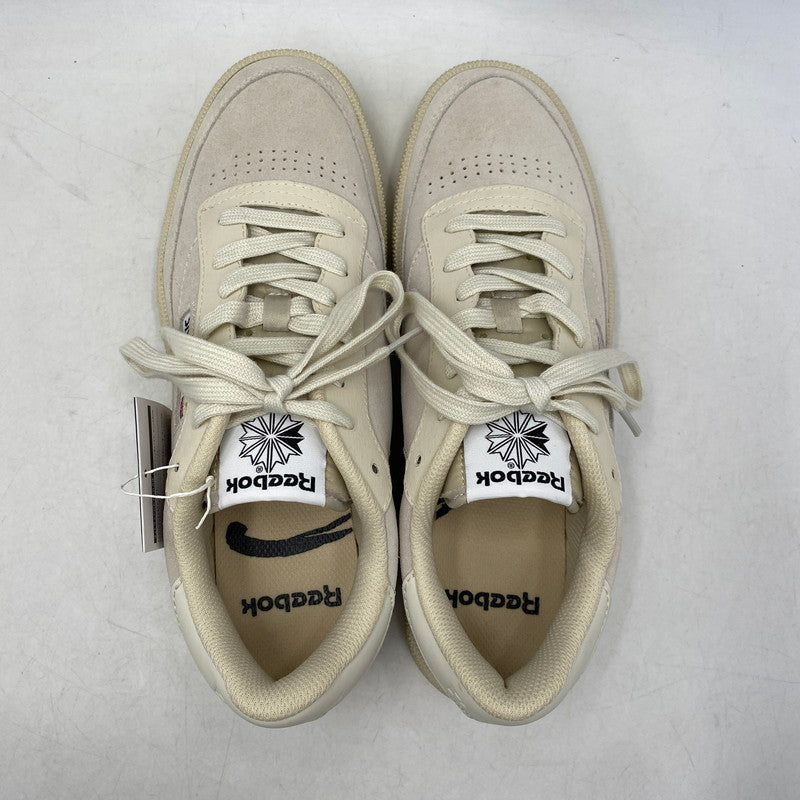 【中古美品】【メンズ】 REEBOK リーボック×SIXTONES ストーンズ P11230-2844 CLASSIC CLUB C 85 VINTAGE クラシック クラブ シー ビンテージ スニーカー シューズ 靴 162-260910-cs-02-izu サイズ：27cm カラー：クリーム 万代Net店