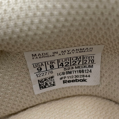 【中古美品】【メンズ】 REEBOK リーボック×SIXTONES ストーンズ P11230-2844 CLASSIC CLUB C 85 VINTAGE クラシック クラブ シー ビンテージ スニーカー シューズ 靴 162-260910-cs-02-izu サイズ：27cm カラー：クリーム 万代Net店