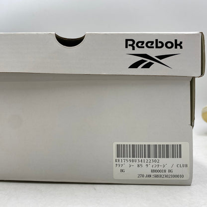 【中古美品】【メンズ】 REEBOK リーボック×SIXTONES ストーンズ P11230-2844 CLASSIC CLUB C 85 VINTAGE クラシック クラブ シー ビンテージ スニーカー シューズ 靴 162-260910-cs-02-izu サイズ：27cm カラー：クリーム 万代Net店