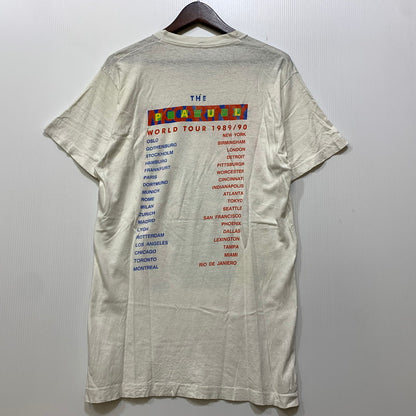 【現状渡し品】【メンズ】 FRUIT OF THE LOOM フルーツオブザルーム PAUL MCCARTNEY 1989-1990 WORLD TOUR TEE 半袖Tシャツ 146-260921-as-31-izu サイズ：L カラー：ホワイト 万代Net店