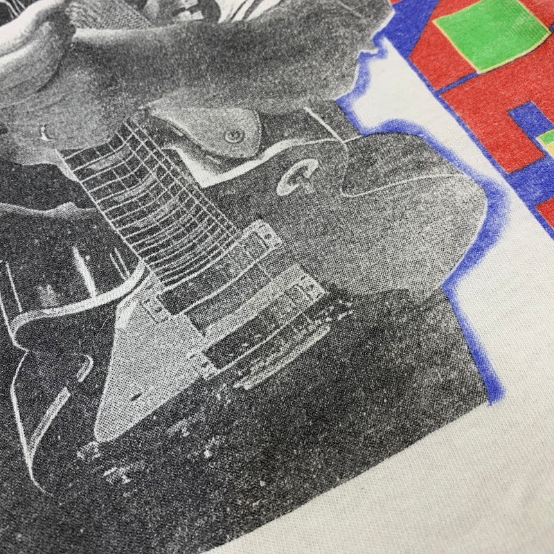 【現状渡し品】【メンズ】 FRUIT OF THE LOOM フルーツオブザルーム PAUL MCCARTNEY 1989-1990 WORLD TOUR TEE 半袖Tシャツ 146-260921-as-31-izu サイズ：L カラー：ホワイト 万代Net店