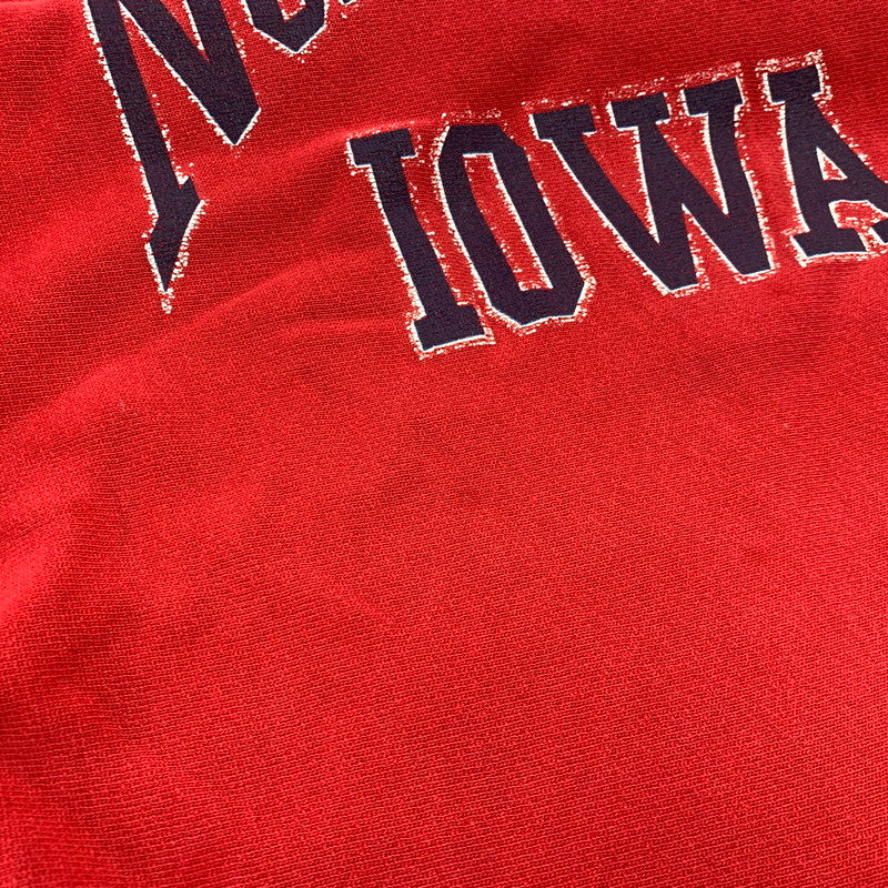 【現状渡し品】【メンズ】 CHAMPION チャンピオン NORTHERN IOWA REVERSE WEAVE SWEATSHIRT ノーザン アイオワ リバースウィーブ スウェットシャツ トップス 146-260912-kh-10-izu サイズ：L カラー：レッド 万代Net店