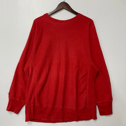 【現状渡し品】【メンズ】 CHAMPION チャンピオン NORTHERN IOWA REVERSE WEAVE SWEATSHIRT ノーザン アイオワ リバースウィーブ スウェットシャツ トップス 146-260912-kh-10-izu サイズ：L カラー：レッド 万代Net店
