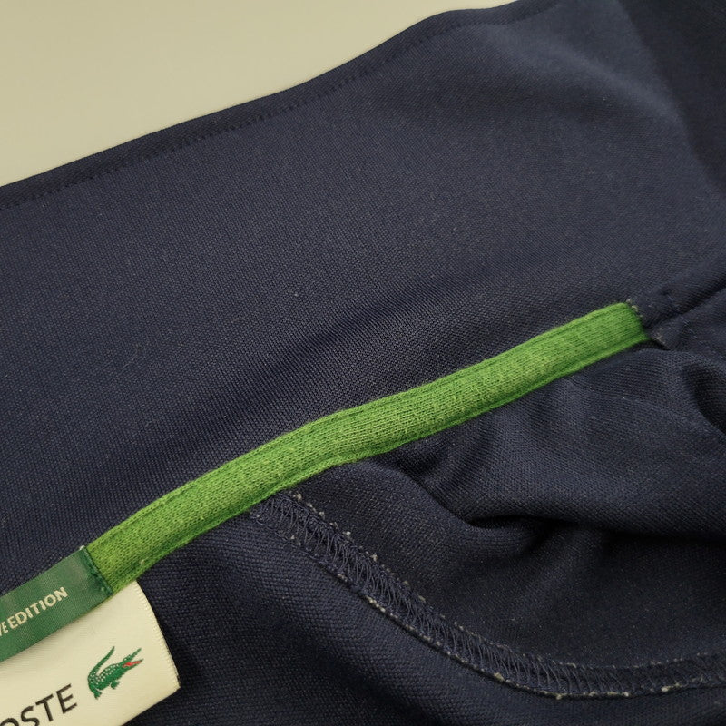 【中古品】【メンズ】 LACOSTE ラコステ EXCLUSIVE EDITION TRACK JACKET SH713LJ トラックジャケット BEAMS別注 147-260912-as-16-izu サイズ：XL カラー：ネイビー 万代Net店