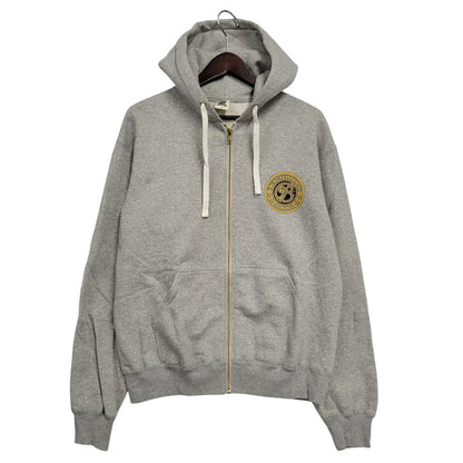 【中古品】【メンズ】 BLACKEYEPATCH ブラックアイパッチ B EMBLEM ZIP HOODIE Bエンブレム ジップフーディー パーカー 142-260912-as-17-izu サイズ：S カラー：グレー 万代Net店