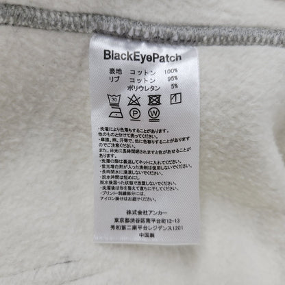 【中古品】【メンズ】 BLACKEYEPATCH ブラックアイパッチ B EMBLEM ZIP HOODIE Bエンブレム ジップフーディー パーカー 142-260912-as-17-izu サイズ：S カラー：グレー 万代Net店