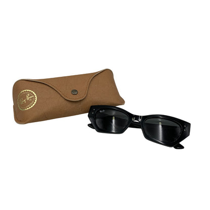 【中古品】【メンズ/レディース】 RAY-BAN レイバン RB4430F ZENA BIO-BASED SUNGLASSES ゼナ バイオベースド サングラス 203-260913-ya-08-izu サイズ：52口22-145 カラー：ブラック 万代Net店