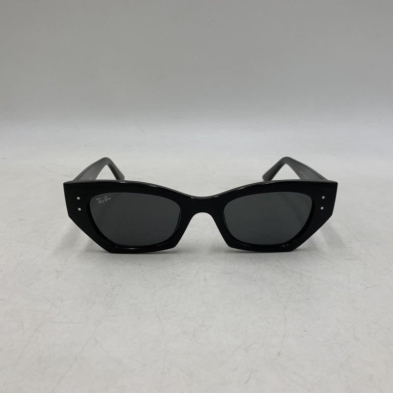 【中古品】【メンズ/レディース】 RAY-BAN レイバン RB4430F ZENA BIO-BASED SUNGLASSES ゼナ バイオベースド サングラス 203-260913-ya-08-izu サイズ：52口22-145 カラー：ブラック 万代Net店