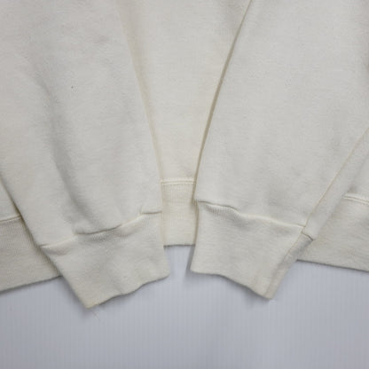【中古品】【メンズ】 Champion チャンピオン × ABERCROMBIE&FITCH アバークロンビーアンドフィッチ MAN OVERBOARD RAGLAN SWEAT SHIRT ラグラン スウェット USA製 146-260912-as-12-izu サイズ：L カラー：ホワイト 万代Net店