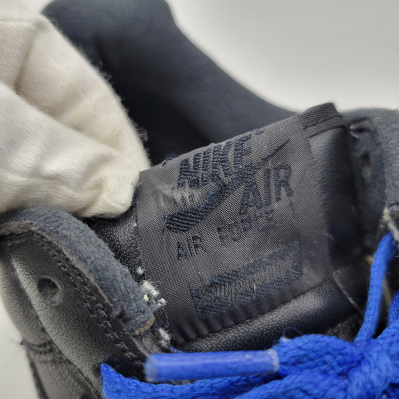 【現状渡し品】【メンズ】 NIKE ナイキ×SUPREME シュプリーム CU9225-001 AIR FORCE エアフォース 1 LOW ロウ スニーカー シューズ 靴 160-260913-ya-04-izu サイズ：27cm カラー：BLACK 万代Net店