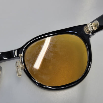 【現状渡し品】【メンズ/レディース】 CALEE キャリー SUNGLASSES サングラス 203-260920-as-14-izu カラー：ブラック×ブラウン系 万代Net店