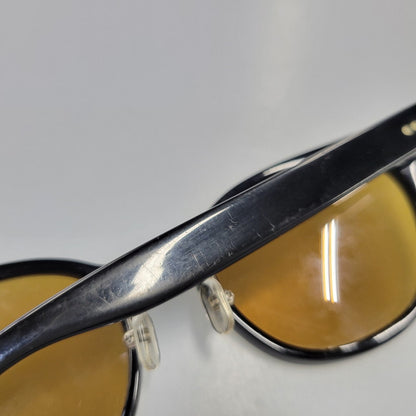 【現状渡し品】【メンズ/レディース】 CALEE キャリー SUNGLASSES サングラス 203-260920-as-14-izu カラー：ブラック×ブラウン系 万代Net店