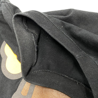 【中古品】【メンズ】 A BATHING APE アベイシングエイプ × KAWS カウズ BABY MILO S/S TEE ベイビー マイロ 半袖 Tシャツ 142-260919-as-06-izu サイズ：S カラー：ブラック 万代Net店