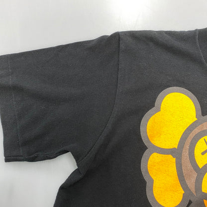【中古品】【メンズ】 A BATHING APE アベイシングエイプ × KAWS カウズ BABY MILO S/S TEE ベイビー マイロ 半袖 Tシャツ 142-260919-as-06-izu サイズ：S カラー：ブラック 万代Net店