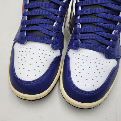 【中古品】【メンズ】 NIKE ナイキ DZ5485-100 AIR JORDAN エアジョーダン 1 HIGH OG RARE AIR ハイ オージー レアエア スニーカー シューズ 靴 160-260913-ya-06-izu サイズ：27.5cm カラー：DEEP ROYAL BLUE 万代Net店