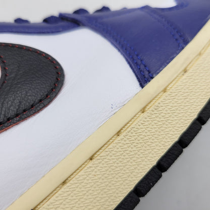 【中古品】【メンズ】 NIKE ナイキ DZ5485-100 AIR JORDAN エアジョーダン 1 HIGH OG RARE AIR ハイ オージー レアエア スニーカー シューズ 靴 160-260913-ya-06-izu サイズ：27.5cm カラー：DEEP ROYAL BLUE 万代Net店