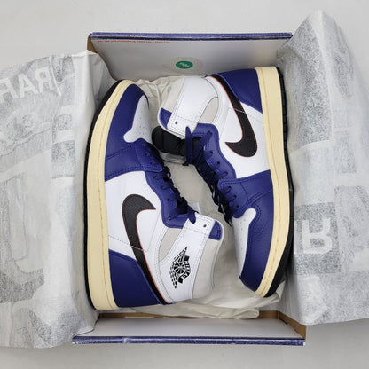 【中古品】【メンズ】 NIKE ナイキ DZ5485-100 AIR JORDAN エアジョーダン 1 HIGH OG RARE AIR ハイ オージー レアエア スニーカー シューズ 靴 160-260913-ya-06-izu サイズ：27.5cm カラー：DEEP ROYAL BLUE 万代Net店