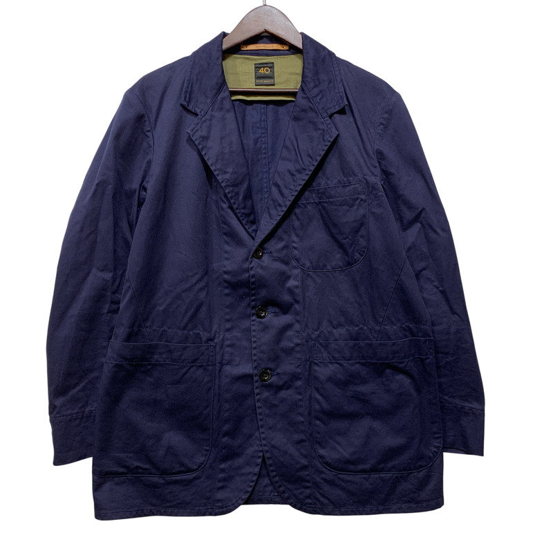 【中古品】【メンズ】 SCYE BASICS サイベーシックス 5124-41519 SAN JOAQUIN COTTON BLAZER サン ホアキン コットン ブレザー アウター 140-260921-kh-05-izu サイズ：40 カラー：ネイビー 万代Net店