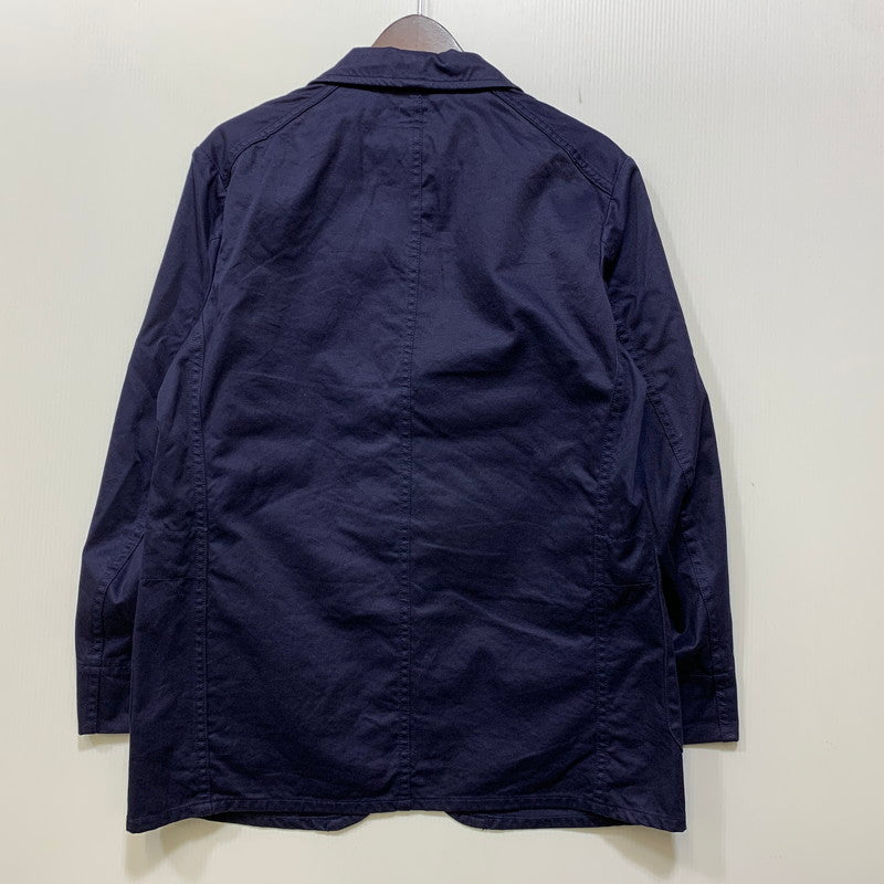 【中古品】【メンズ】 SCYE BASICS サイベーシックス 5124-41519 SAN JOAQUIN COTTON BLAZER サン ホアキン コットン ブレザー アウター 140-260921-kh-05-izu サイズ：40 カラー：ネイビー 万代Net店
