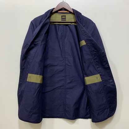 【中古品】【メンズ】 SCYE BASICS サイベーシックス 5124-41519 SAN JOAQUIN COTTON BLAZER サン ホアキン コットン ブレザー アウター 140-260921-kh-05-izu サイズ：40 カラー：ネイビー 万代Net店