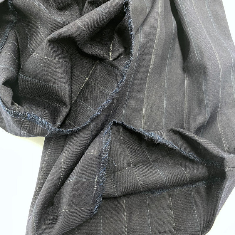 【中古品】【メンズ】 USED TALON ZIP STRIPE 2-TUCK SLACKS PANTS ストライプ 2タック スラックスパンツ 157-260919-as-13-izu カラー：ネイビー 万代Net店