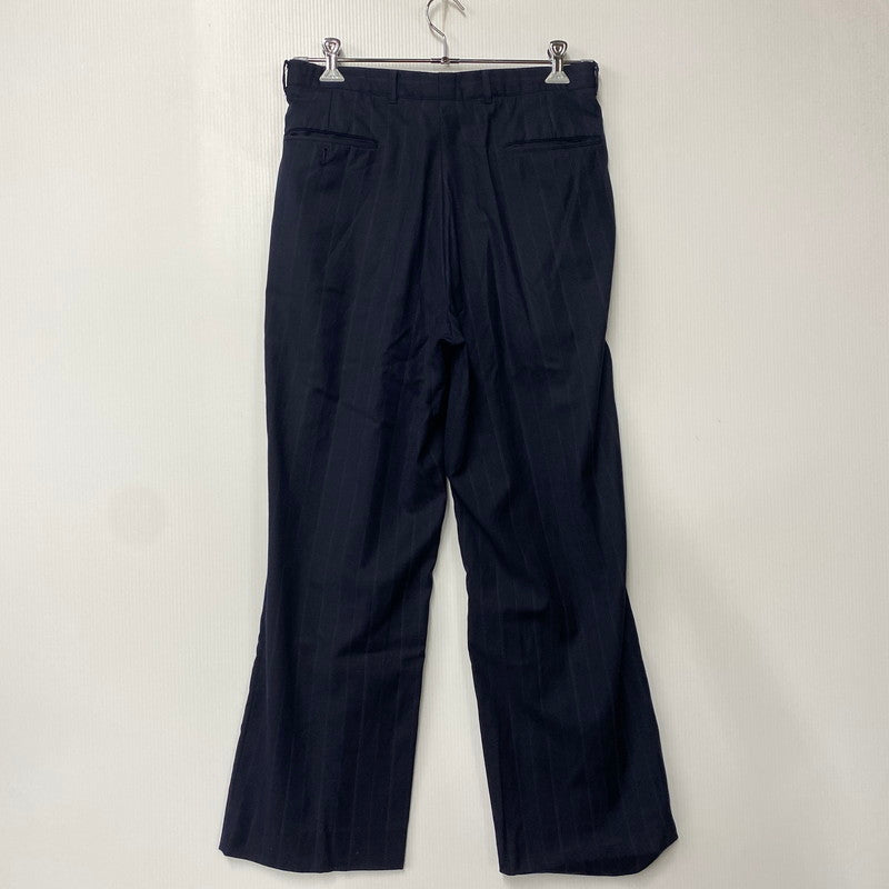 【中古品】【メンズ】 USED TALON ZIP STRIPE 2-TUCK SLACKS PANTS ストライプ 2タック スラックスパンツ 157-260919-as-13-izu カラー：ネイビー 万代Net店