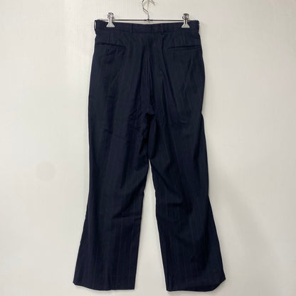 【中古品】【メンズ】 USED TALON ZIP STRIPE 2-TUCK SLACKS PANTS ストライプ 2タック スラックスパンツ 157-260919-as-13-izu カラー：ネイビー 万代Net店