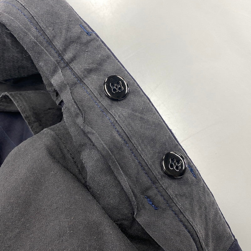 【中古品】【メンズ】 USED TALON ZIP STRIPE 2-TUCK SLACKS PANTS ストライプ 2タック スラックスパンツ 157-260919-as-13-izu カラー：ネイビー 万代Net店