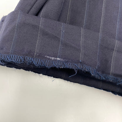 【中古品】【メンズ】 USED TALON ZIP STRIPE 2-TUCK SLACKS PANTS ストライプ 2タック スラックスパンツ 157-260919-as-13-izu カラー：ネイビー 万代Net店