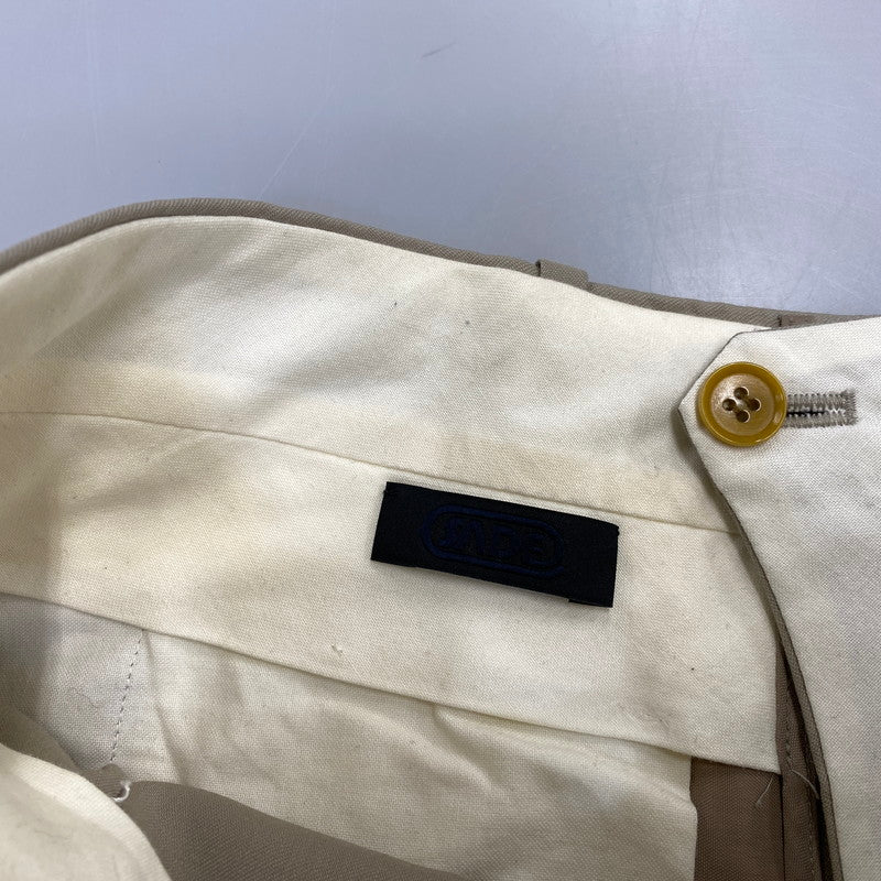 【中古品】【メンズ】 SADE シャーデー SADE-PT15 TUCK SLACKS PANTS タック スラックス パンツ ボトムス ズボン 151-260914-cs-06-izu サイズ：1 カラー：ベージュ 万代Net店