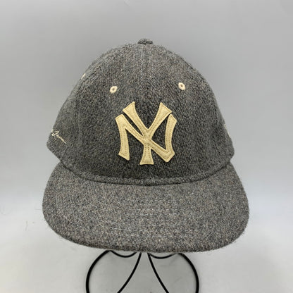 【中古品】【メンズ/レディース】 NEW ERA×POLO by RALPH LAURENポロ バイ ラルフローレン × MLB COOPERSTOWN YANKEES RETRO CROWN STRAPBACK CAP 185-260913-ya-09-izu サイズ：F カラー：グレー 万代Net店